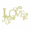 Hobi-art Kd 353 Love Yazılı Mini Ahşap Obje