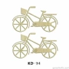 Hobi-art Kd 94 - Bisiklet Şeklinde Dekoratif Mini Ahşap Süs Objeler