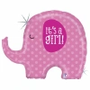 It İs A Gırl Elephant Folyo Balon 81 Cm