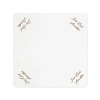 Kare Turta Altı Beyaz (kalın) 26 Cm - 25 Adet