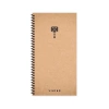 Keskin 10x19 La Plume Viking Sert Kapak 80 Yaprak Spiralli Çizgisiz Defter Çekiç 417965-99