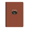 KESKİN OUTDOOR SPİRALLİ SERT KAPAK DEFTER 17x24 KARELİ 80 YAPRAK BORDO (411012)