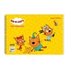 KESKİN TATLI KEDİCİKLER 17x25 RESİM DEFTERİ 15 YP 300115-80