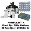 Konti Gk26-1a Çuval Ağzı Dikiş Makinası + 30 Adet İğne + 20 Bobin İp