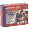 Kraf Laminasyon Filmi 78x102 mm 125 Micron 100lü