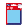 Kraf Şeffaf Post-it Yapışkanlı Not Kağıdı 76x76 mm. 50 yaprak ŞEFFAF MAVİ
