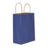 LACİVERT KAĞIT HEDİYE VE ALIŞVERİŞ ÇANTASI (25X12X31) 250 adet