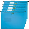 Leitz 1984 Alpha Mavi Telli Askılı Dosya (5 li Paket)