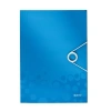 Leitz 4599 Active Wow İnce Lastikli Dosya Metalik Mavi