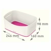 Leitz 5257 MyBox Pembe Beyaz Masaüstü Saklama Kutusu
