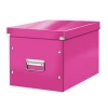 Leitz 6109 Wow C&s Orta Boy Küp Saklama Kutusu Pembe