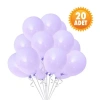 Lila Renk 20 Li Latex Balon
