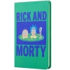 Mabbels Sert Kapak Lastikli Mini Defter Rick And Morty Yeşil 80 YP 9x14 DFT-388371