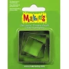 Makins Clay Polimer Kil Kesme Kalıbı 3 Parça Kare