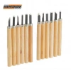 Mannesmann 690-12 Ahşap Oyma Bıçak Seti, 12 Parça