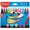 Maped Keçeli Boya Kalemi Maxi 12 Renk 846020