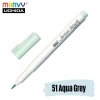 Marvy Artist Brush Pen 1100 Firça Uçlu Kalem 51 Aqua Grey