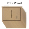 Metal Askılı Personel Özlük Dosyası 4 Yapraklı 25 Li Paket