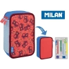 Mılan 081364nlp Net&lıt Pembe 3 Katlı Set Kalem Çantası