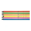 MILAN 752306 BLACK WOOD FLUO KURU BOYA KALEMİ - 6 LI