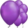 Mirror Krom Balon Mor Renk 50 Adet