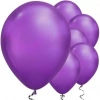 Mirror Krom Balon Mor Renk 6 Adet