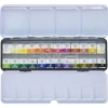 Mungyo Gallery Artists Watercolor Set 24 Renk Yarım Tablet
