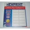NEWPRINT BILGISAYAR ETIKETI 17x25 SUREKLI FORM
