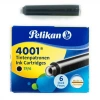 Pelikan 4001 Siyah Dolmakalem Kartuşu Küçük Boy (6 lı Paket)