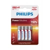 PHİLİPS LR03A4B-10 ALKALİNE AAA İNCE KALEM PİL 4LÜ