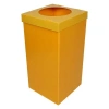 Plastik Atık Kağıt Kutusu - Sarı
