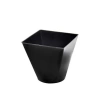 Plastik Mini Kap Siyah 240 Cc - 24 Adet