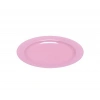 Plastik Pembe Tabak 23 cm - 10 Adet