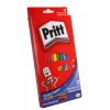 Pritt Jumbo Üçgen Kuru Boya Kalemi 12 Renk Set Karton Kutu