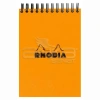 Rhodia Basic Kareli Bloknot Turuncu Kapak Spiralli 80g 80 Yaprak