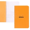 Rhodia Basic Turuncu Kapak Kareli Defter 80g 48 Yaprak 210x297mm
