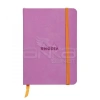 Rhodia Boutique Rodiarama Italyan Deri Yumuşak Kapak Noktalı Lilac A5