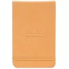 Rhodia Boutique Webnotebook Italyan Deri Çizgili Defter (yandan) Turuncu Sert Kapak