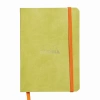 Rhodia Yumuşak Deri Kapak Noktalı Defter Anise Green A6