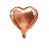 Rose Gold(pembe  Altın ) Kalp Folyo Balon (45 Cm )