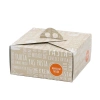 Saplı Turta Kutusu (no:3) 28x28x13 Cm - 100 Adet