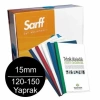 Sarff 15mm Isısal Cilt Kapağı 120-150 Yaprak Kapasiteli (50 Li Paket)