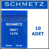 Schmetz Dbx1 Spı Düz Makinesi İğnesi 10/70 Numara