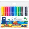 Staedtler Noris Jumbo Üçgen Keçeli Kalem 3.0mm 12li 328-b