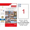 Tanex TW-2001 Laser Etiketi (199,6 x 289,1 mm)