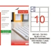 Tanex Tw-2010 Laser Etiketi (99,06 X 57 Mm)