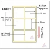TERMAL BARKOD ETİKETİ 50X50 1500 LÜ