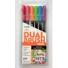 Tombow Dual Brush Pen Kalemi Seti Bright Renkler 56210 6 Renk