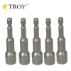 Troy 22292 Bits Uç Girişli Lokma Seti (10x65mm, 5 Adet)