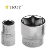 Troy 26177 3/8 İnç Lokma (Ölçü 24mm-Çap 29,8-Uzunluk 32mm)